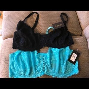 Frederick’s of Hollywood bras. Brand new